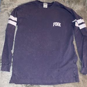 VS PINK long sleeve tee - Size small